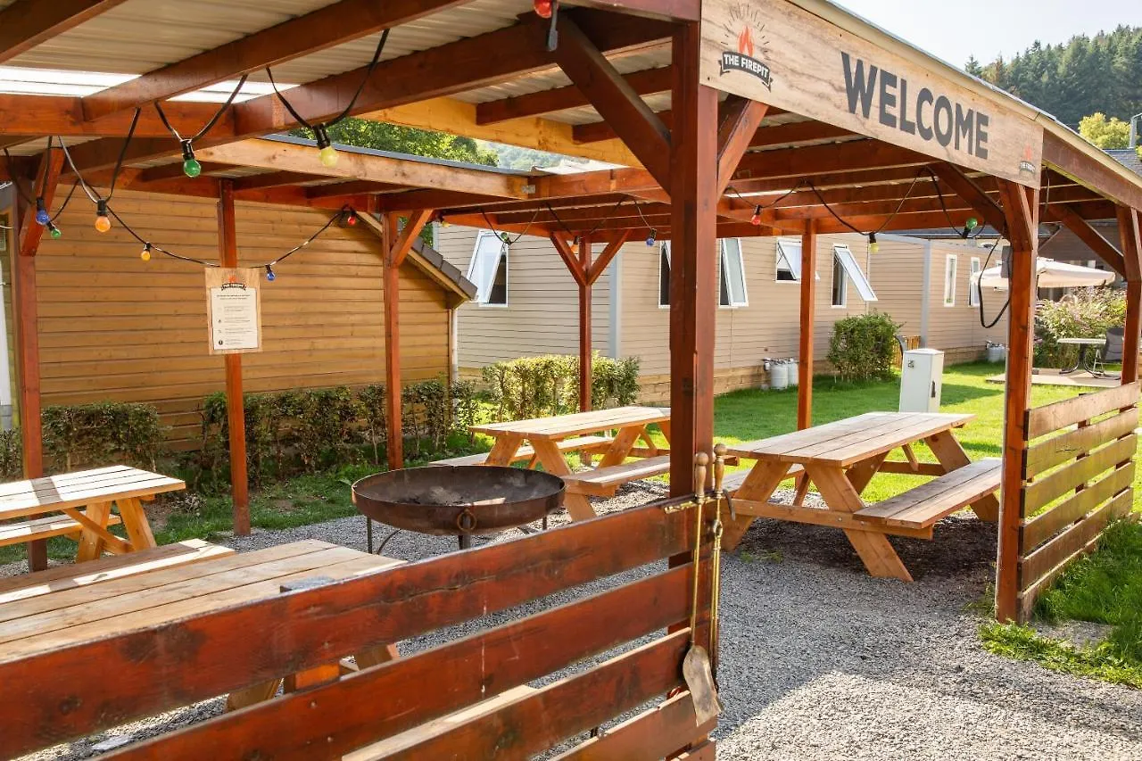 Safari tent at Camping Val d'Or Hotel Enscherange 0*,  Luxembourg